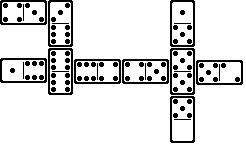 jeu de domino on X: Domino Block, also known as The Block Game, is the  simplest of all domino games, and one that people know the most. #  dominoblock # blockgame #